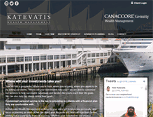 Tablet Screenshot of katevatis.com